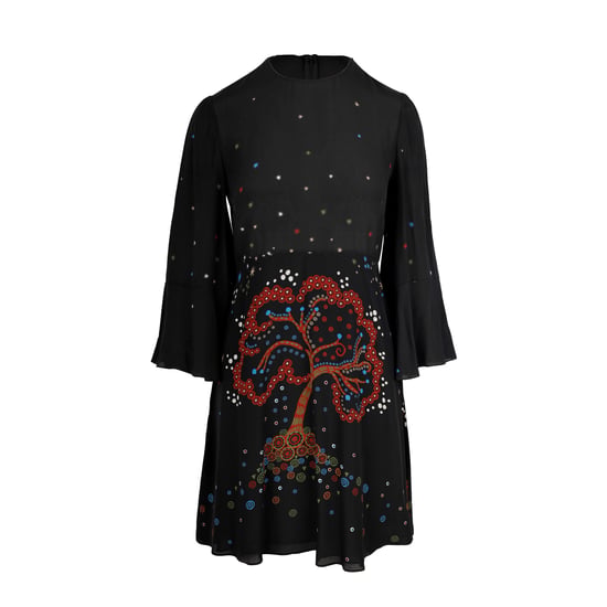 Valentino Seiden Druckkleid - '10er - Image 1