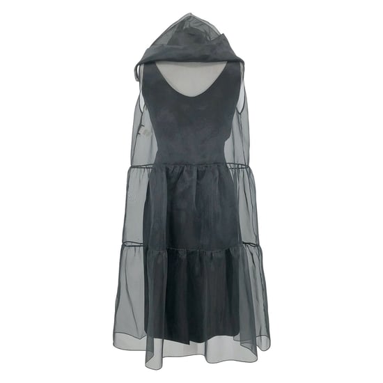 Moschino Etuikleid mit schwarzer Tüllauflage - Image 2