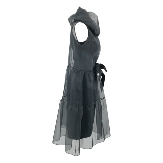 Moschino Etuikleid mit schwarzer Tüllauflage - Image 3