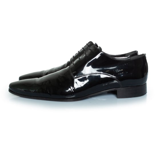 Dsquared2 Schnürschuhe aus Lackleder in Schwarz - Image 2