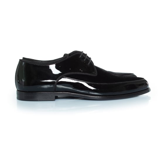 Saint Laurent Derby aus Lackleder und Wildleder mit Schnürung - Image 4