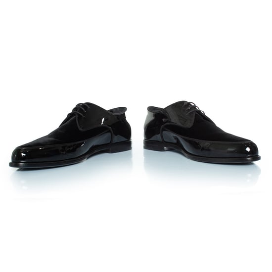 Saint Laurent Derby aus Lackleder und Wildleder mit Schnürung - Image 6