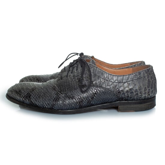 Maison Margiela Python Schnürschuhe in Grau - Image 2