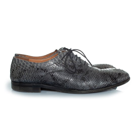 Maison Margiela Python Schnürschuhe in Grau - Image 4