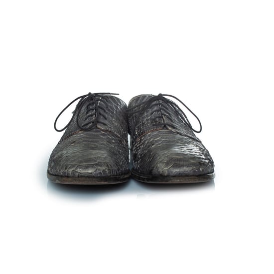 Maison Margiela Python Schnürschuhe in Grau - Image 5