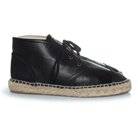 Schwarze Chanel Espadrille-Stiefeletten mit hohem Schaft - Image 4