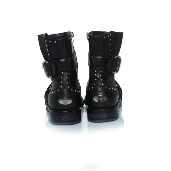 Jimmy Choo Blyss Leder-Ankle-Boots mit Nieten - Image 3