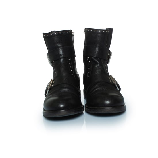 Jimmy Choo Blyss Leder-Ankle-Boots mit Nieten - Image 5