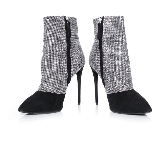 Giuseppe Zanotti Kristall-Mesh-Ankle-Boots - Image 3