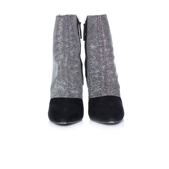 Giuseppe Zanotti Kristall-Mesh-Ankle-Boots - Image 4