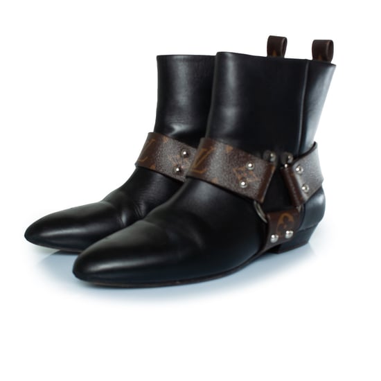 Louis Vuitton Rhapsody Leder-Ankle-Boots - Image 2