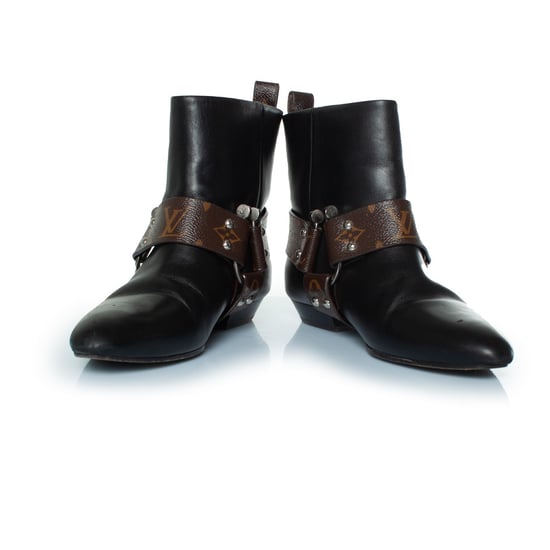Louis Vuitton Rhapsody Leder-Ankle-Boots - Image 6