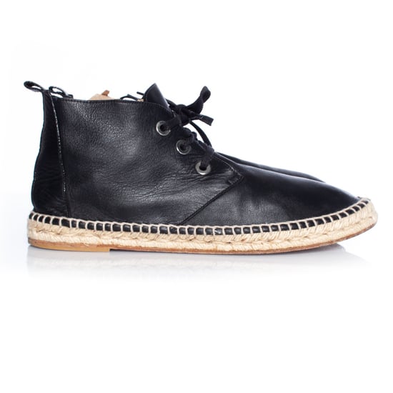 Balenciaga Espadrille aus Leder mit Schnürung - Image 4