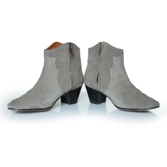 Isabel Marant Westernstiefel aus Wildleder in Grau - Image 5