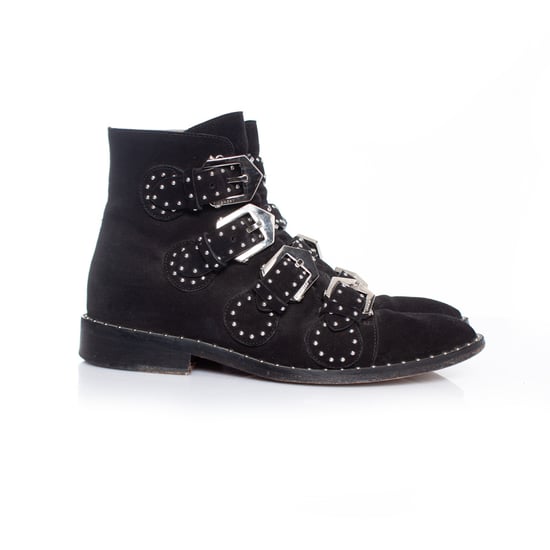 Schwarze Givenchy-Stiefel mit Nieten und Schnallen - Image 5