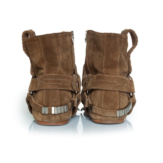 Isabel Marant Ralph Khaki-Wildleder-Ankle-Boots - Image 3