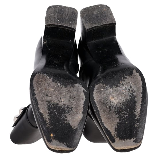 Hermès Decouverte 50 Stiefeletten aus schwarzem Leder - Image 6