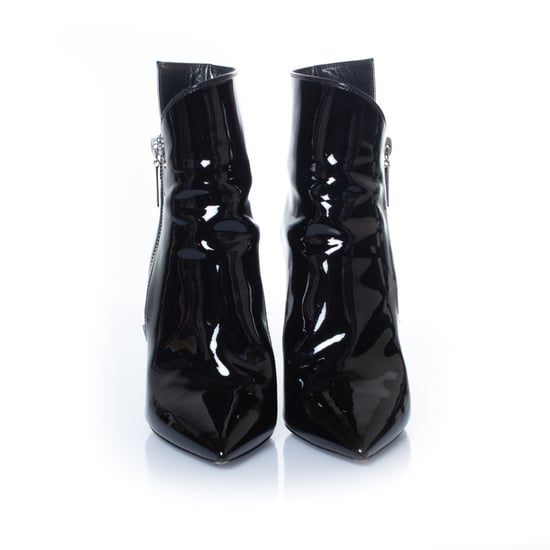 Schwarze Lackleder-Stiefel von Saint Laurent, Modell Niki - Image 5