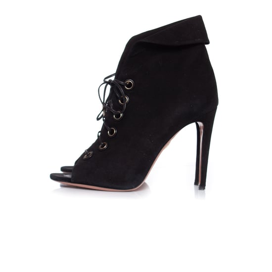 Aquazurra Stiefeletten aus schwarzem Wildleder und EVA-Schaum. - Image 2