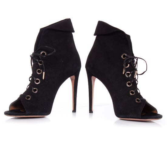 Aquazurra Stiefeletten aus schwarzem Wildleder und EVA-Schaum. - Image 3
