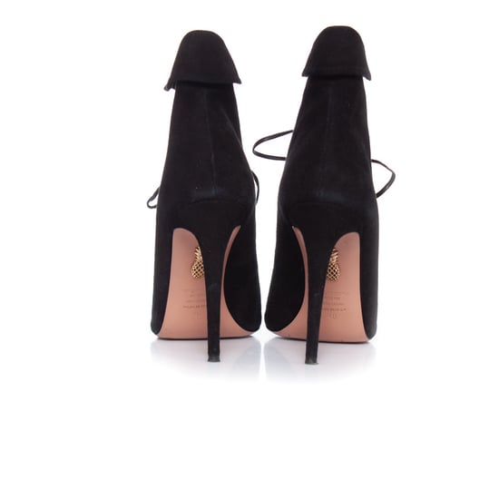 Aquazurra Stiefeletten aus schwarzem Wildleder und EVA-Schaum. - Image 5