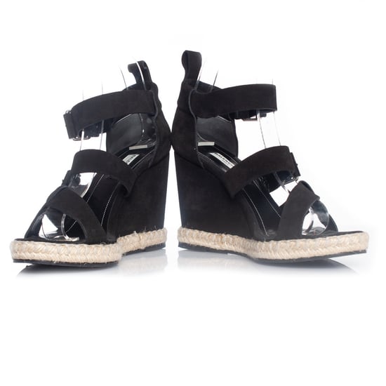 Balenciaga Wildleder-Keilsandalen - Image 3