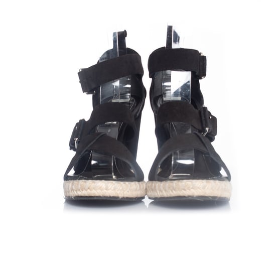 Balenciaga Wildleder-Keilsandalen - Image 4