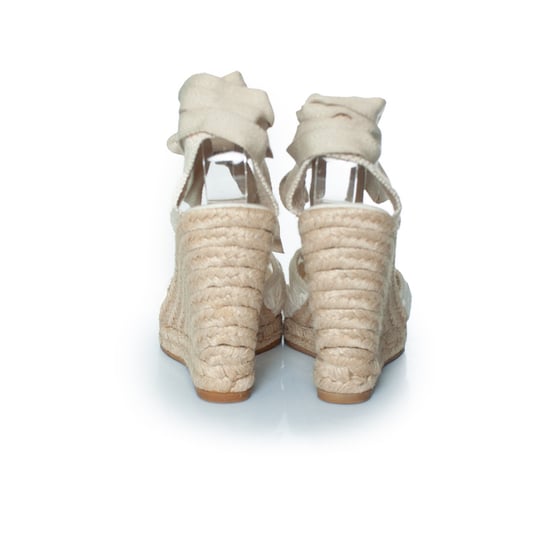 Tory Burch Pre-owned Espadrille-Keilsandalen mit Blumenmuster - Weiß - Image 4
