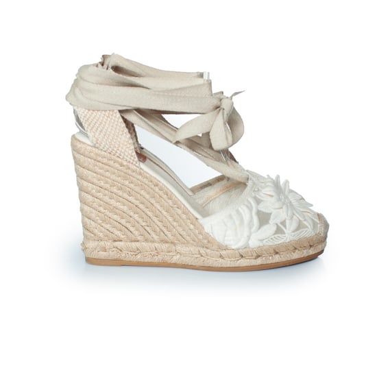 Tory Burch Pre-owned Espadrille-Keilsandalen mit Blumenmuster - Weiß - Image 6