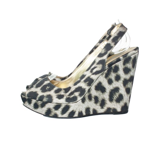 Keilschuhe von Stella McCartney mit Leopardenmuster - Image 2