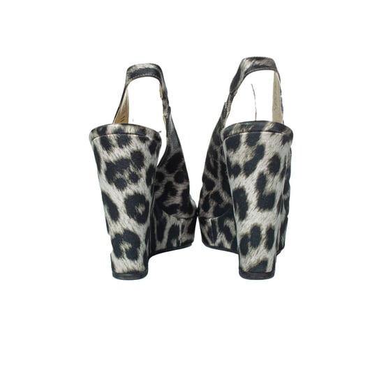 Keilschuhe von Stella McCartney mit Leopardenmuster - Image 3