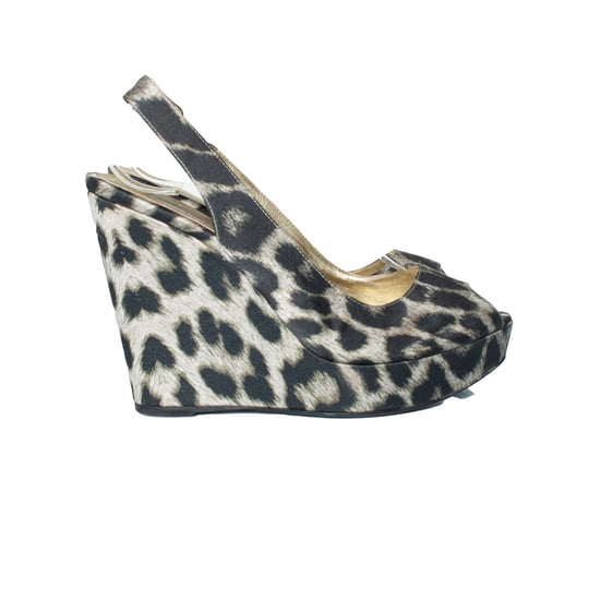 Keilschuhe von Stella McCartney mit Leopardenmuster - Image 4