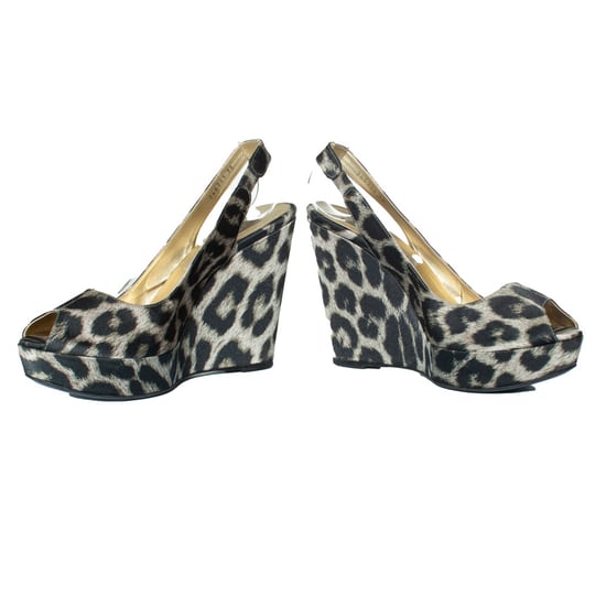 Keilschuhe von Stella McCartney mit Leopardenmuster - Image 6