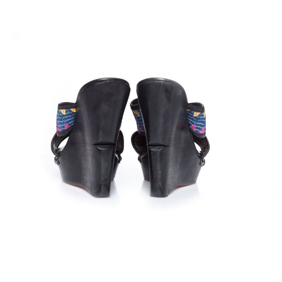 Diane von Furstenberg Ethnic Platform Wedges. - Image 6