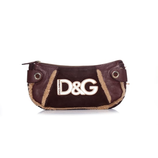 Dolce & Gabbana braune Clutch-Tasche - Image 1