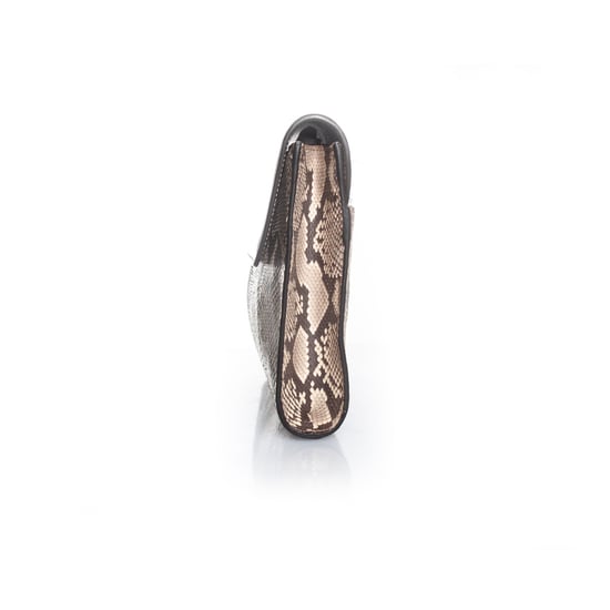 Gucci Clutch aus Pythonleder mit Metallklappe - Image 6