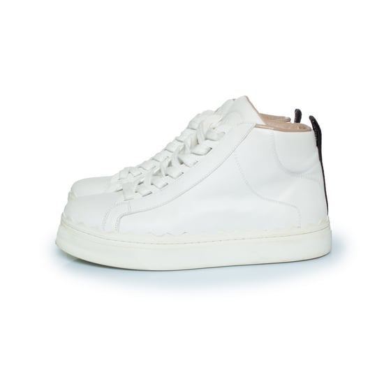 Chloe Lauren High-Top-Sneaker in Weiß - Image 2