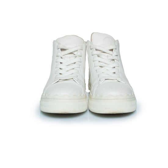 Chloe Lauren High-Top-Sneaker in Weiß - Image 4