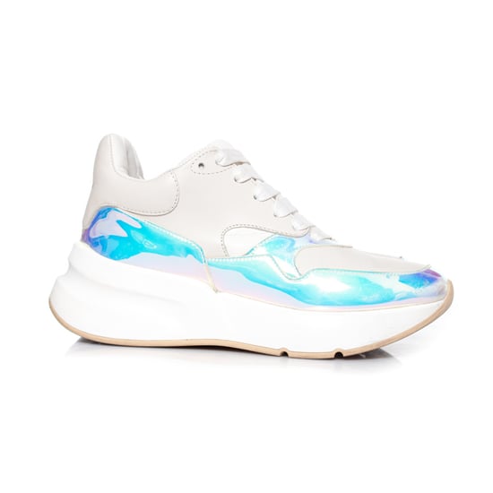 Alexander McQueen Pre-owned Iridescent Larry Sneaker - Weiß - Image 5