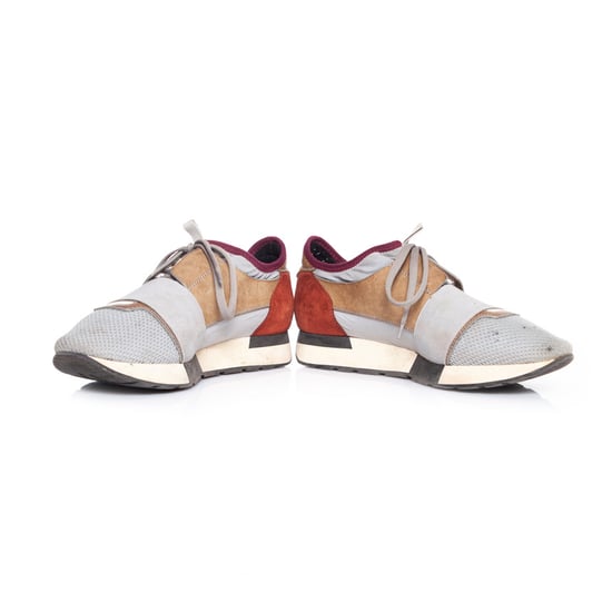 Balenciaga Race Runners in Grau - Image 3
