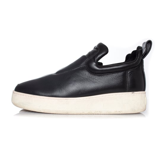Celine Schwarze Leder-Sneaker zum Hineinschlüpfen - Image 2