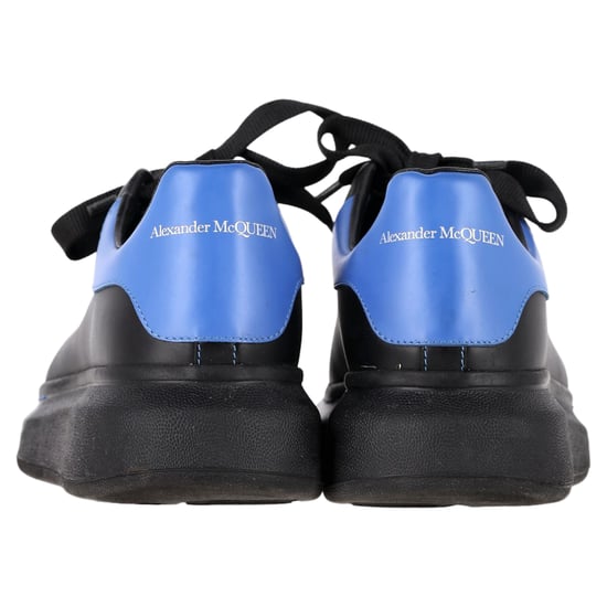 Alexander McQueen Oversized Sneakers aus schwarzem Leder - Image 5