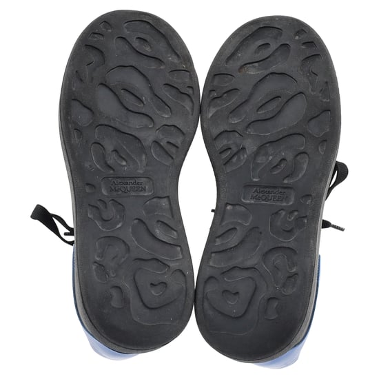 Alexander McQueen Oversized Sneakers aus schwarzem Leder - Image 6