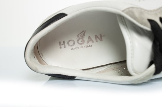 Hogan H forte Sneaker in Weiß und Beige - Image 3
