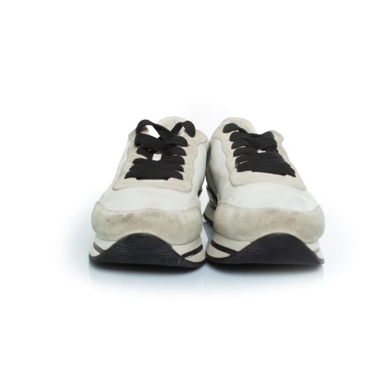 Hogan H forte Sneaker in Weiß und Beige - Image 4