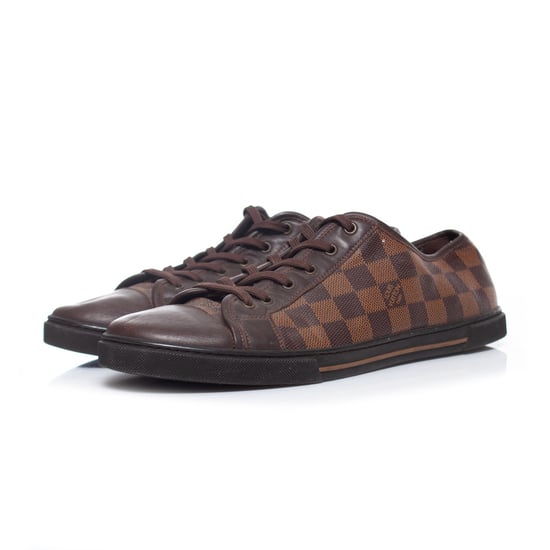 Louis Vuitton Damier Ebene niedrige Canvas-Turnschuhe - Image 1