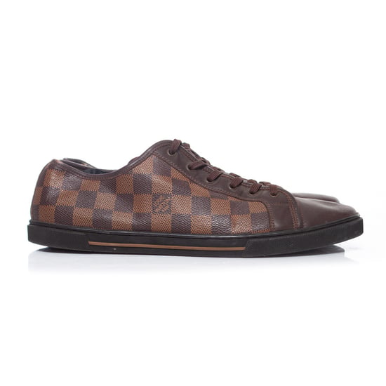 Louis Vuitton Damier Ebene niedrige Canvas-Turnschuhe - Image 5