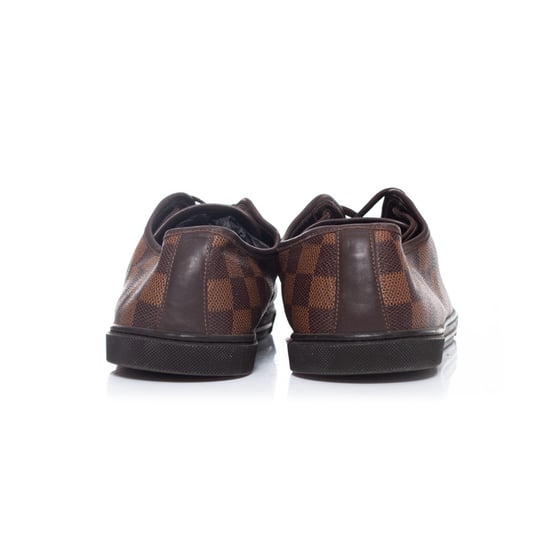 Louis Vuitton Damier Ebene niedrige Canvas-Turnschuhe - Image 6