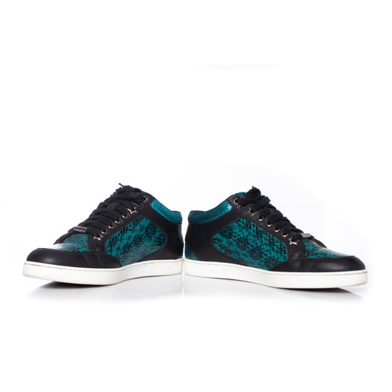 Jimmy Choo Miami Sneaker mit metallischem Schlangenmuster - Image 3