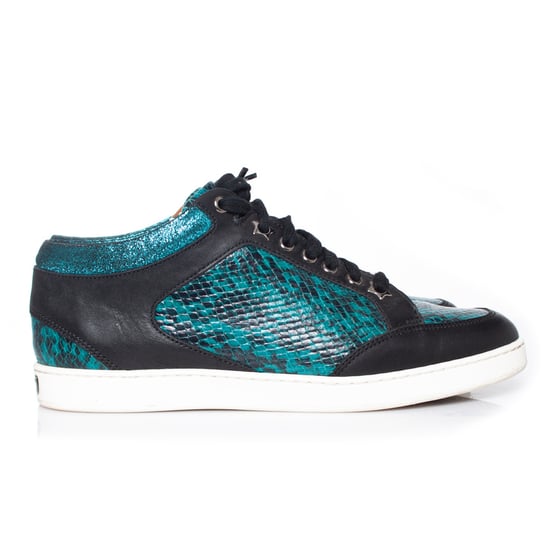 Jimmy Choo Miami Sneaker mit metallischem Schlangenmuster - Image 5